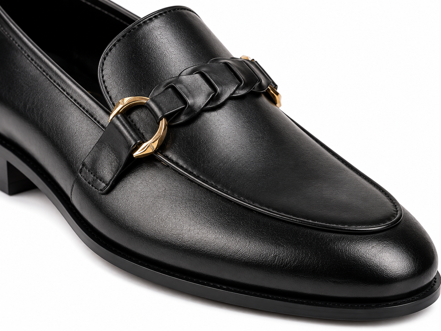Royal | Classic Full Leather Formal Bit Loafers | Z-3318 Black