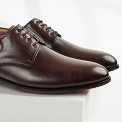 Chancellor | Full Leather Derbies - Lace-Ups | Z-1208 Brown