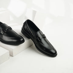 Cognac | Polished Signature Bit Loafers | 3253 Black